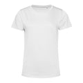 White - Front - B&C Womens-Ladies #Inspire E150 T-Shirt