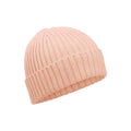 Peach - Front - Beechfield Childrens-Kids Organic Cotton Beanie