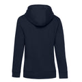 Navy - Back - B&C Womens-Ladies Queen Full Zip Hoodie