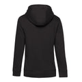 Black Pure - Back - B&C Womens-Ladies Queen Full Zip Hoodie