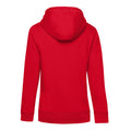 Red - Back - B&C Womens-Ladies Queen Full Zip Hoodie