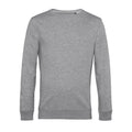 Heather Grey - Front - B&C Mens Inspire Jumper