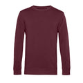 Burgundy - Front - B&C Mens Inspire Jumper