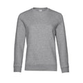 Heather Grey - Front - B&C Womens-Ladies Queen Crew Neck Jumper