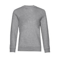 Heather Grey - Back - B&C Womens-Ladies Queen Crew Neck Jumper