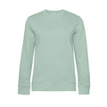 Aqua Green - Front - B&C Womens-Ladies Queen Crew Neck Jumper