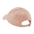 Peach - Back - Beechfield 6 Panel Low Profile Dad Hat