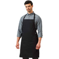 Black - Back - Premier 100% Certified Fairtrade Apron - Workwear