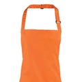 Orange - Back - Premier Colours 2-in-1 Apron - Workwear