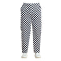 Black-White (Big Check) - Front - Premier Essential Unisex Chefs Trouser - Catering Workwear