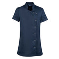 Navy - Front - Premier Womens-Ladies *Orchid* Tunic - Health Beauty & Spa - Workwear