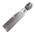 Grey - Back - Premier Scarf - Ladies-Womens Plain Business Scarf