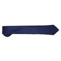 Navy - Back - Premier Tie - Mens Slim Retro Work Tie