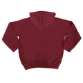 Burgundy-Gold - Back - Awdis Kids Varsity Hooded Sweatshirt - Hoodie - Schoolwear