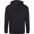 Jet Black - Side - Awdis Plain Mens Hooded Full Zip Hoodie - Zoodie