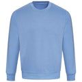 Cornflower Blue - Front - AWDis Just Hoods AWDis Unisex Crew Neck Plain Sweatshirt (280 GSM)