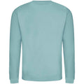 Seafoam - Back - AWDis Just Hoods AWDis Unisex Crew Neck Plain Sweatshirt (280 GSM)