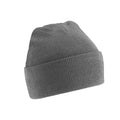 Granite - Front - Beechfield Soft Feel Knitted Winter Hat