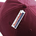 Burgundy - Lifestyle - Beechfield Plain Unisex Junior Original 5 Panel Baseball Cap