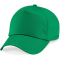 Kelly - Pack Shot - Beechfield Plain Unisex Junior Original 5 Panel Baseball Cap