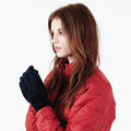 French Navy - Back - Beechfield Unisex Suprafleece Anti-Pilling Alpine Winter Gloves