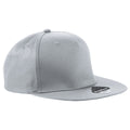 Light Grey - Front - Beechfield Unisex 5 Panel Retro Rapper Cap