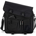 Black - Side - BagBase Portfolio Briefcase Bag