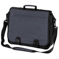 Graphite Grey - Front - BagBase Portfolio Briefcase Bag