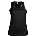 Fluorescent Yellow - Lifestyle - Kariban Proact Womens-Ladies Sleeveless Sports - Training Vest