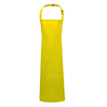 Yellow - Front - Premier Childrens-Kids Bib Apron