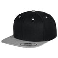 Black- Neon Pink - Side - Yupoong Mens The Classic Premium Snapback 2-Tone Cap