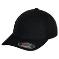 Black - Front - Yupoong Mens Classic 5 Panel Jockey Cap