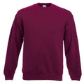Burgundy - Front - Fruit Of The Loom Unisex Premium 70-30 Set-In Sweatshirt
