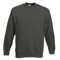 Charcoal - Front - Fruit Of The Loom Unisex Premium 70-30 Set-In Sweatshirt