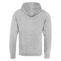 Heather Grey - Back - AWDis Just Hoods Mens Chunky Pullover Hoodie