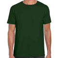 Forest Green - Front - Gildan Mens Short Sleeve Soft-Style T-Shirt