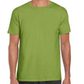 Kiwi - Front - Gildan Mens Short Sleeve Soft-Style T-Shirt