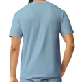 Stone Blue - Back - Gildan Mens Short Sleeve Soft-Style T-Shirt