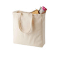 Natural - Front - Quadra Canvas Classic Shopper Bag - 19 Litres