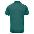 Bottle - Back - Premier Mens Coolchecker Pique Short-Sleeved Polo Shirt