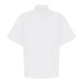 White - Back - Premier Womens-Ladies Short Sleeve Chefs Jacket - Chefswear