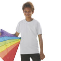 Yellow - Side - Fruit Of The Loom Childrens-Kids Original Short Sleeve T-Shirt
