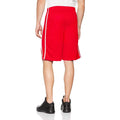 Red-White - Side - Spiro Mens Quick Dry Basketball Shorts