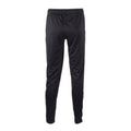 Black - Back - Tombo Teamsport Mens Slim Leg Training Pants-Trousers