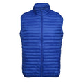 Royal - Front - 2786 Mens Tribe Fineline Padded Gilet-Bodywarmer