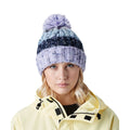 Retro Blue - Lifestyle - Beechfield Unisex Adults Corkscrew Knitted Pom Pom Beanie Hat