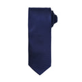 Navy - Front - Premier Mens Micro Waffle Formal Work Tie