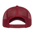 Cranberry - Back - Yupoong Flexfit Retro Snapback Trucker Cap