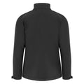 Charcoal - Back - RTXtra Mens Classic 2 Layer Softshell Jacket