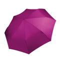 Fuchsia - Front - Kimood Foldable Handbag Umbrella